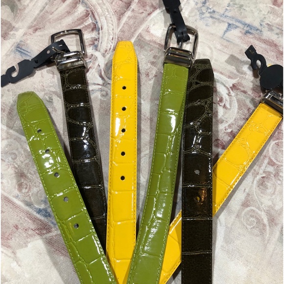 Men’s Leather Belts Bundle of 3 Size 42 - Picture 1 of 7